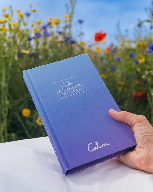Calm x The Five Minute Journal