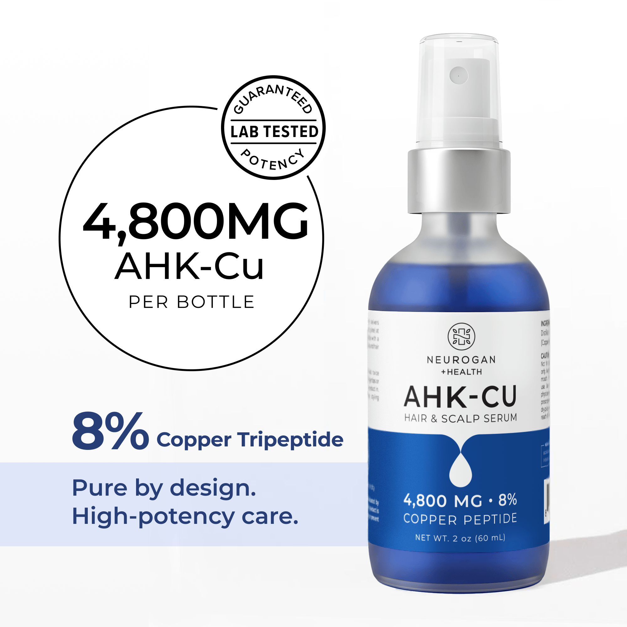 AHK-Cu Peptide, Hair Elixir 4800mg