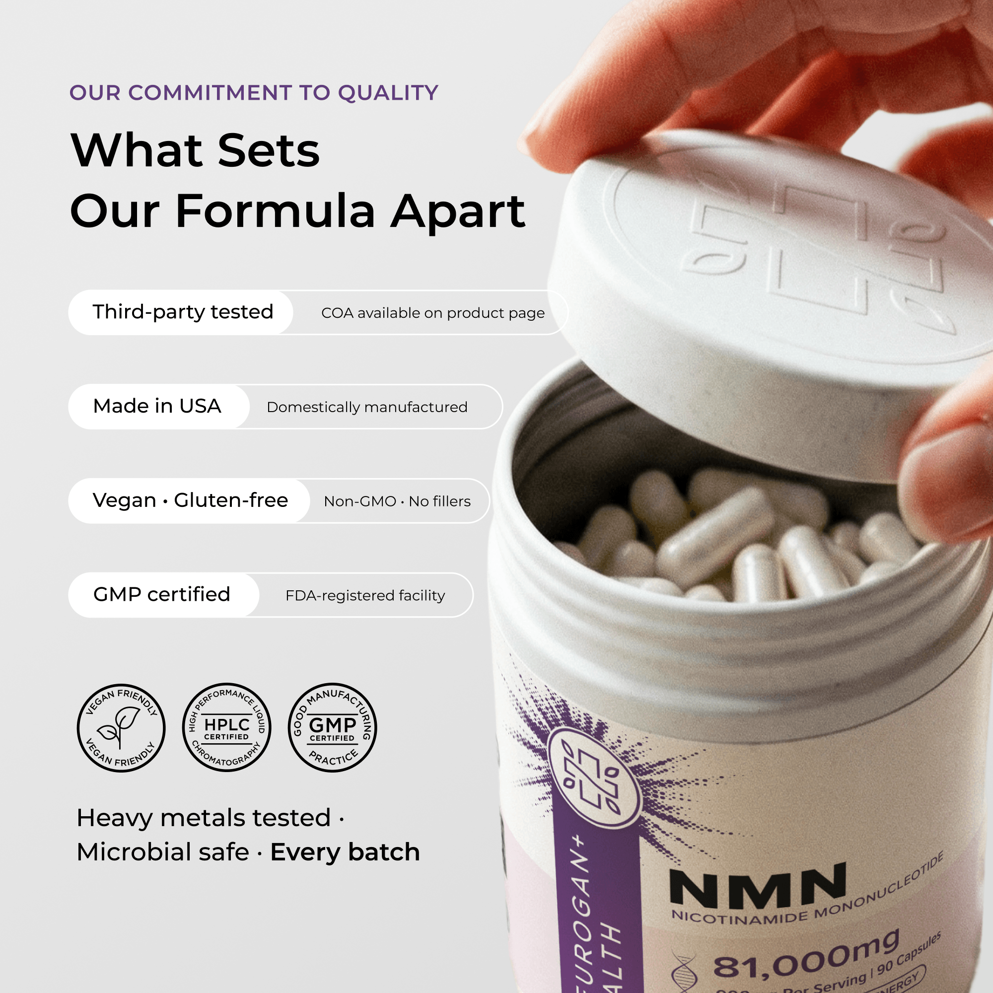 NMN Capsules 900mg