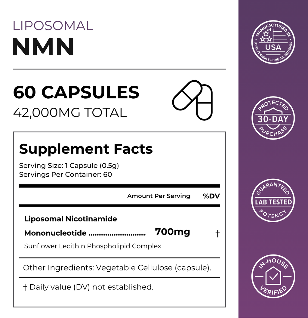 Liposomal NMN Capsules
