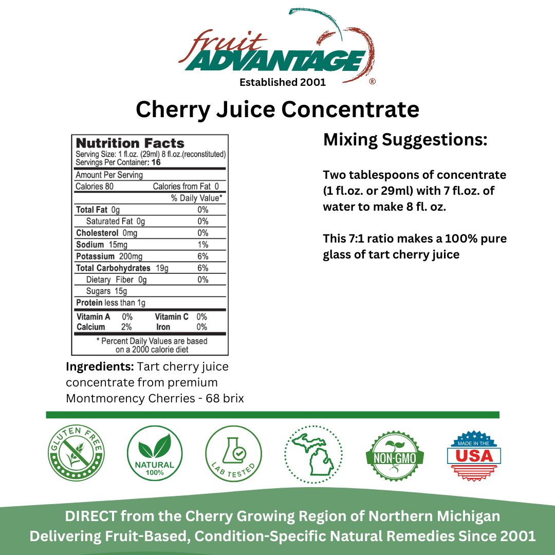 Tart Cherry Juice Concentrate