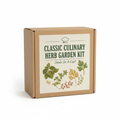Classic Culinary Herb Garden Kit | Basil, Oregano, Parsley & Thyme | Seeds In A Cup®