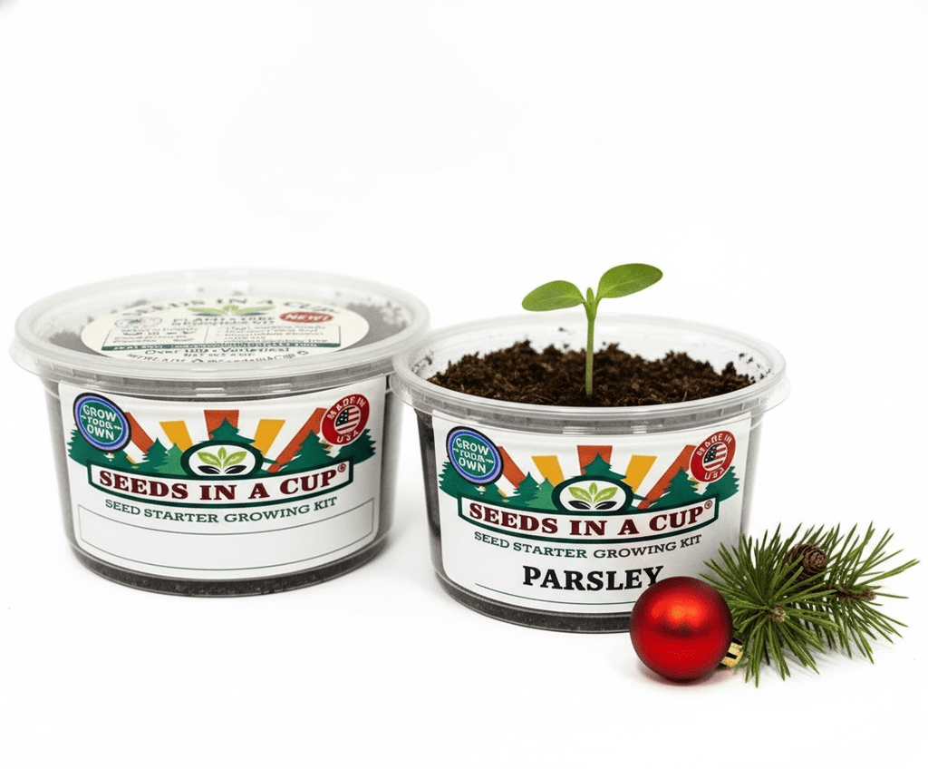 Parsley Grow Kit | Grow Fresh Parsley from Seed | Seeds In A Cup®