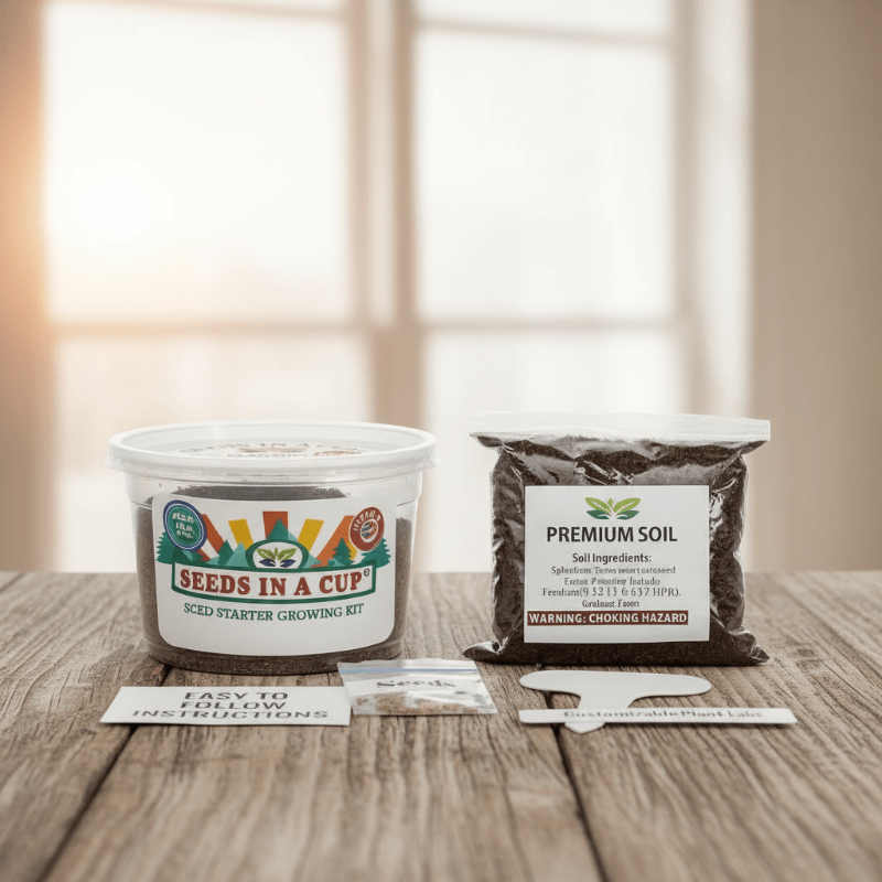 Squash Grow Kit | Grow Squash from Seed | Seeds In A Cup®