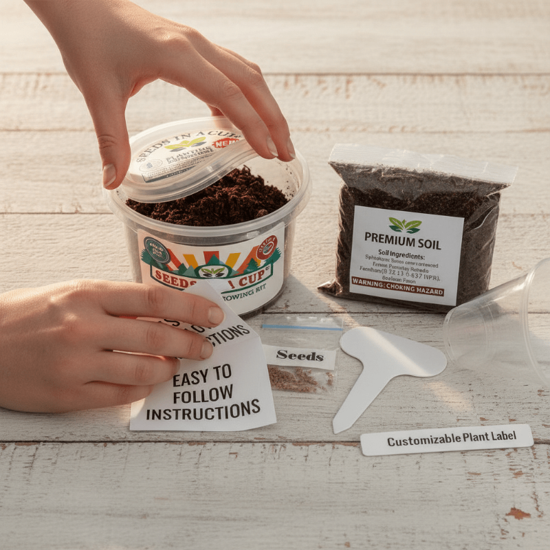 American Sycamore Tree Grow Kit | Grow American Sycamore Tree from Seed | Seeds In A Cup®
