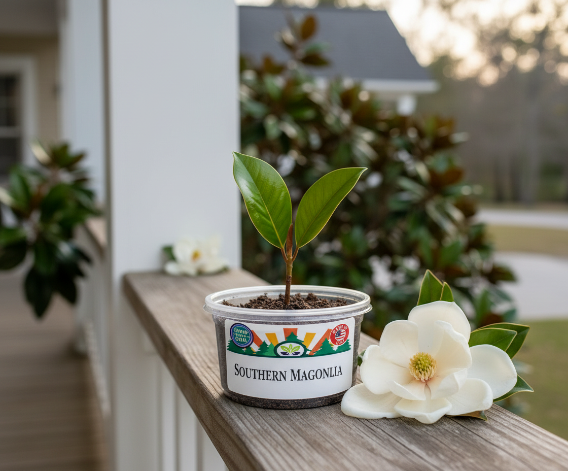 Southern Magnolia Grow Kit | Grow Magnolia from Seed | Seeds In A Cup®