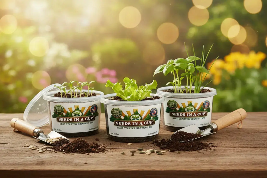 Watermelon Grow Kit | Grow Crimson Sweet Watermelon from Seed | Seeds In A Cup®