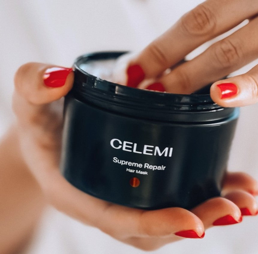 CLM Restorative hair mask with hydrolyzed keratin and avocado oil Supreme Repair