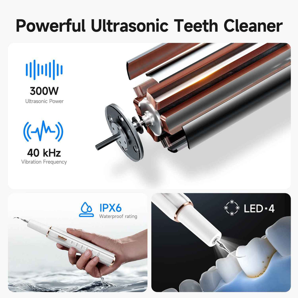 T5 Pet Ultrasonic Tooth Cleaner | Safe Dental Care for Dogs & Cats
