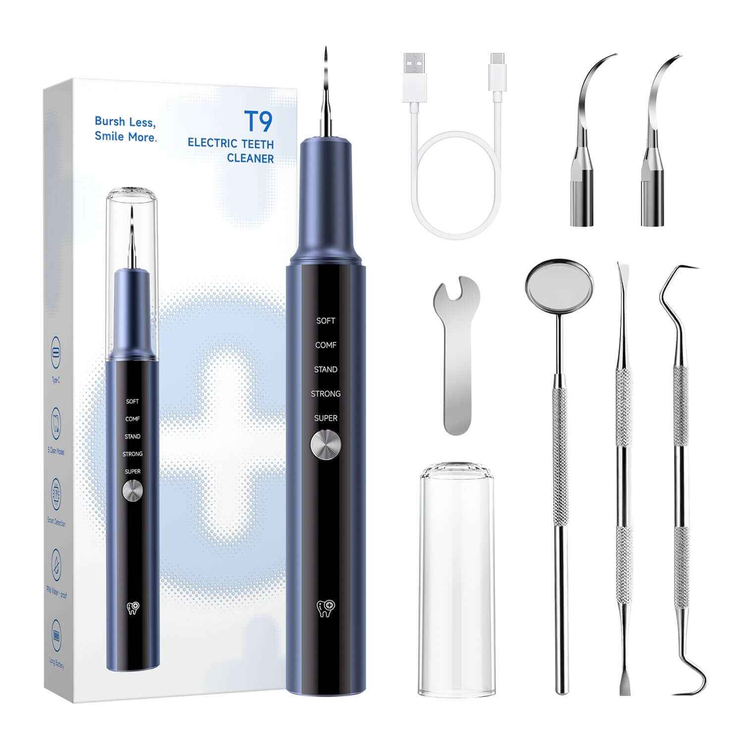 T9 Ultrasonic Tooth Cleaner | Professional Dental Scaler