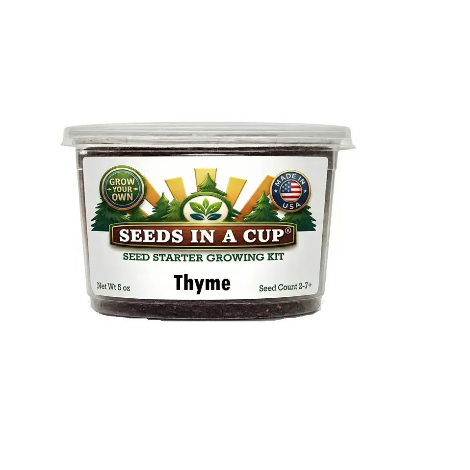 Thyme Grow Kit | Grow Fresh Thyme from Seed | Seeds In A Cup®